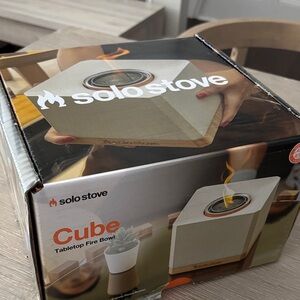 Solo Stove NEW Cube Tabletop Fire Bowl